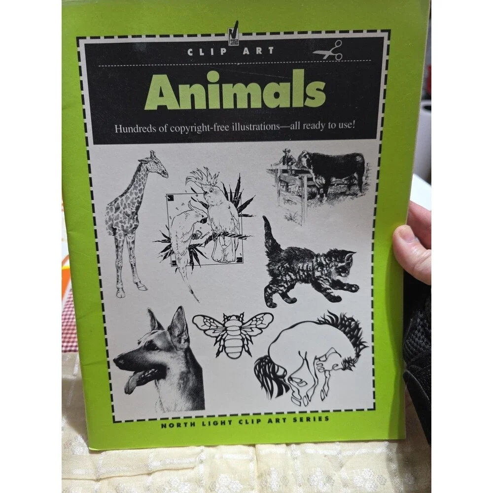 Vintage Draw 50 Horses Usborne How to Draw Animals North Light Clip Art Book Lot